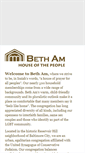 Mobile Screenshot of bethambaltimore.org